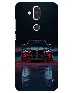 Чехол для Nokia 8.1 (2018) с картинкой «BMW на мокрой дороге» Чехол для Nokia 8.1 (2018) с картинкой «BMW на мокрой дороге»