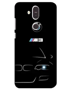 Чехол для Nokia 8.1 (2018) с картинкой «Минималистичный принт BMW M3» Чехол для Nokia 8.1 (2018) с картинкой «Минималистичный принт BMW M3»