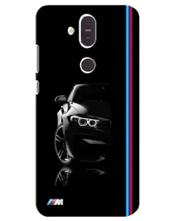Чехол для Nokia 8.1 (2018) с картинкой «Силуэт BMW в темноте» Чехол для Nokia 8.1 (2018) с картинкой «Силуэт BMW в темноте»