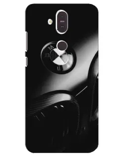 Чехол для Nokia 8.1 (2018) с картинкой «Эмблема BMW — макро» Чехол для Nokia 8.1 (2018) с картинкой «Эмблема BMW — макро»