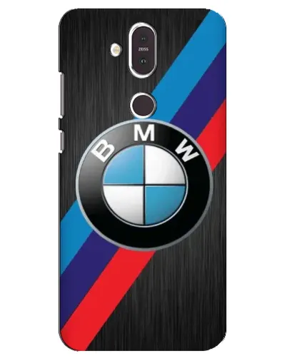 Чехол для Nokia 8.1 (2018) с картинкой «BMW M-stripes стиль»