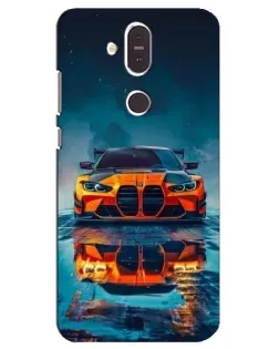 Чехол для Nokia 8.1 (2018) с картинкой «BMW — золотая эмблема» Чехол для Nokia 8.1 (2018) с картинкой «BMW — золотая эмблема»