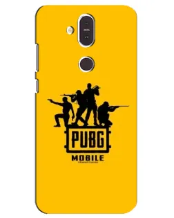 Чохол для Nokia 8.1 (2018) з картинкою «BMW M-Power — карбон»