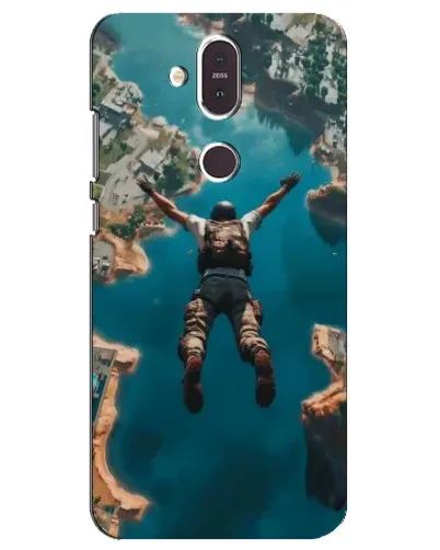 Чохол для Nokia 8.1 (2018) з картинкою «PUBG — вільне падіння» Чохол для Nokia 8.1 (2018) з картинкою «PUBG — вільне падіння»