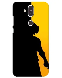 Чохол для Nokia 8.1 (2018) з картинкою «Тінь воїна PUBG»