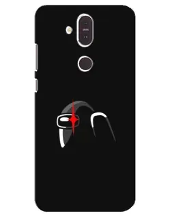 Чохол для Nokia 8.1 (2018) з картинкою «Among Us шолом»