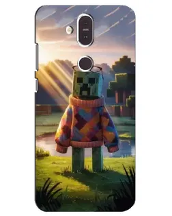 Чохол для Nokia 8.1 (2018) з картинкою «Кріпер у светрі»