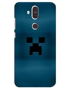 Чохол для Nokia 8.1 (2018) з картинкою «Кріпери текстура»