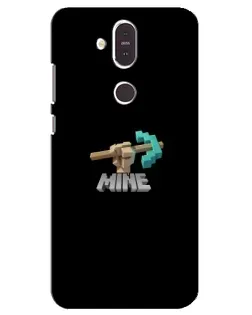 Чохол для Nokia 8.1 (2018) з картинкою «Алмазне кайло»