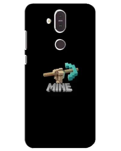 Чехол для Nokia 8.1 (2018) с картинкой «Алмазная кирка»