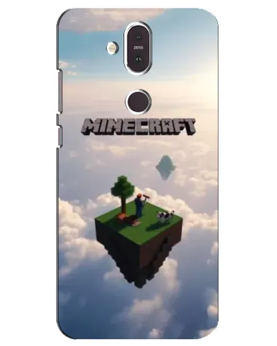 Чехол для Nokia 8.1 (2018) с картинкой «Небесный остров»