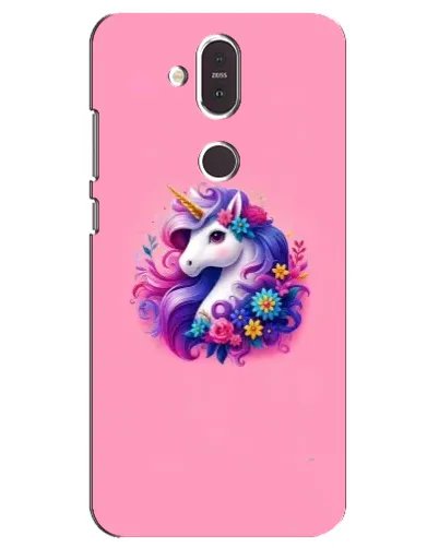Чохол для Nokia 8.1 (2018) з картинкою «Казковий єдиноріг»