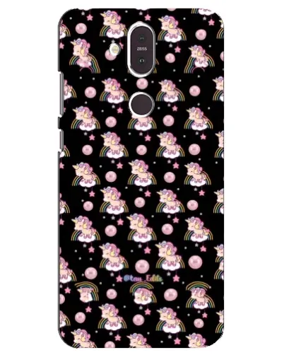 Чохол для Nokia 8.1 (2018) з картинкою «Magic Unicorn паттерн»