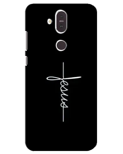 Чехол для Nokia 8.1 (2018) с картинкой «Тонкая линия веры»