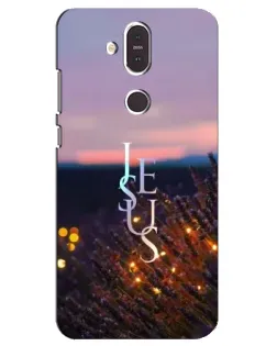 Чохол для Nokia 8.1 (2018) з картинкою «Світло Боже уночі»