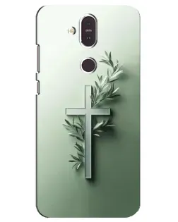 Чохол для Nokia 8.1 (2018) з картинкою «Оливкова гілка»