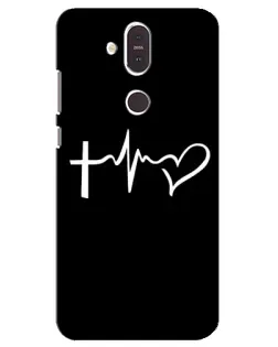 Чохол для Nokia 8.1 (2018) з картинкою «Пульс віри»