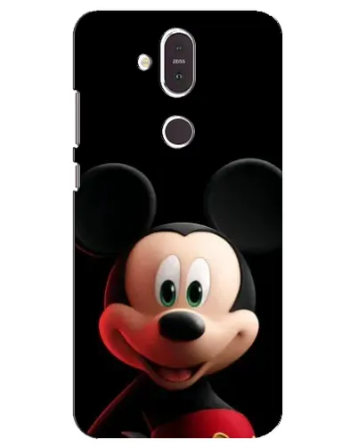 Чохол для Nokia 8.1 (2018) з картинкою «Усміхнений Міккі Маус»
