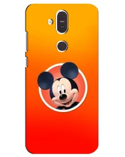 Чохол для Nokia 8.1 (2018) з картинкою «Mickey в колі»