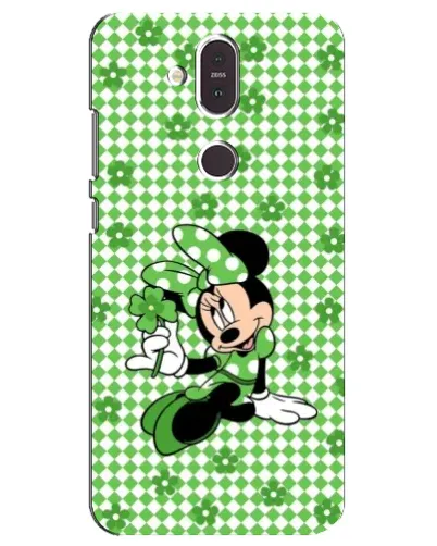 Чохол для Nokia 8.1 (2018) з картинкою «Mickey в клітинку»