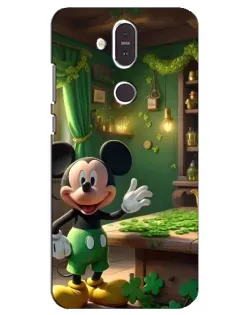 Чохол для Nokia 8.1 (2018) з картинкою «Міккі в майстерні»