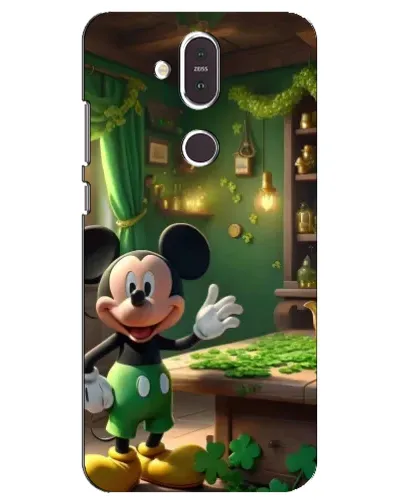 Чохол для Nokia 8.1 (2018) з картинкою «Міккі в майстерні»