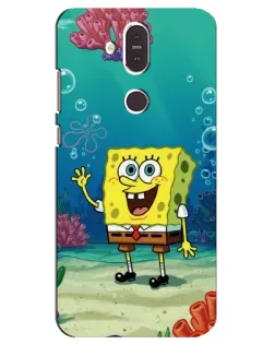 Чохол для Nokia 8.1 (2018) з картинкою «Підводний привіт»