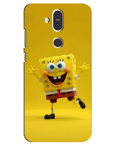 Чохол для Nokia 8.1 (2018) з картинкою «Позитивний Губка Боб»