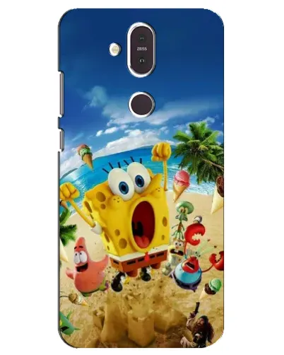 Чохол для Nokia 8.1 (2018) з картинкою «Розваги на пляжі»