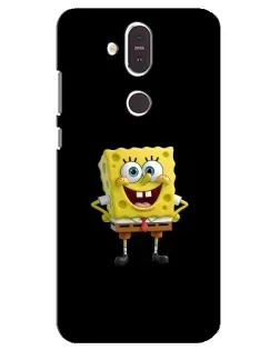 Чохол для Nokia 8.1 (2018) з картинкою «Класичний Губка Боб»