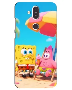 Чехол для Nokia 8.1 (2018) с картинкой «Отдых на пляже»