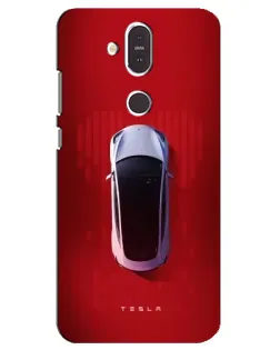Чохол для Nokia 8.1 (2018) з картинкою «Tesla Top View»
