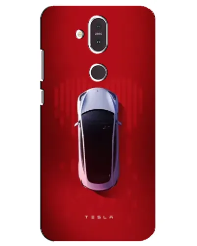 Чохол для Nokia 8.1 (2018) з картинкою «Tesla Top View» Чохол для Nokia 8.1 (2018) з картинкою «Tesla Top View»