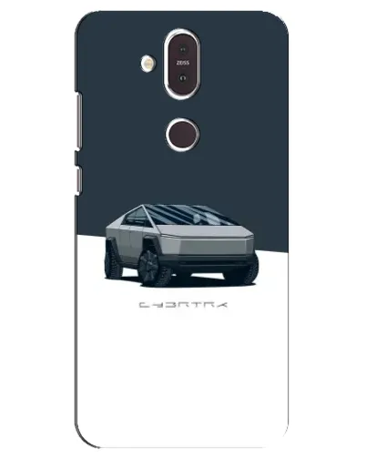 Чохол для Nokia 8.1 (2018) з картинкою «Сріблястий Cybertruck Tesla» Чохол для Nokia 8.1 (2018) з картинкою «Сріблястий Cybertruck Tesla»