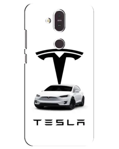 Чохол для Nokia 8.1 (2018) з картинкою «Tesla White Style» Чохол для Nokia 8.1 (2018) з картинкою «Tesla White Style»