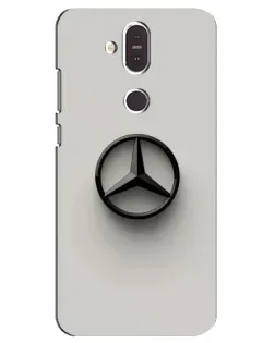 Чехол для Nokia 8.1 (2018) с картинкой «Mercedes Maybach стиль»
