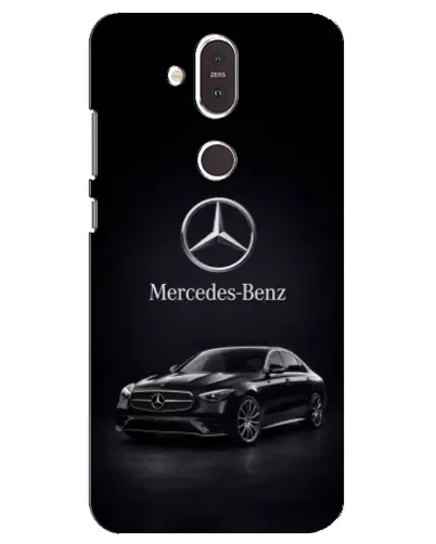 Чехол для Nokia 8.1 (2018) с картинкой «Mercedes — решетка радиатора»
