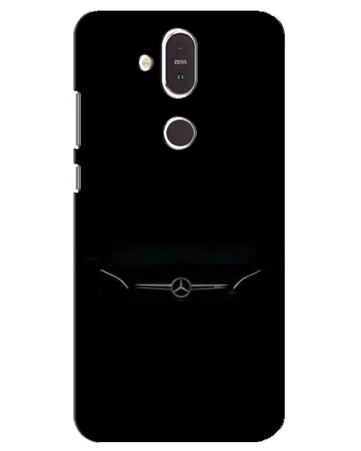 Чехол для Nokia 8.1 (2018) с картинкой «Mercedes Stealth Look»