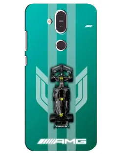 Чехол для Nokia 8.1 (2018) с картинкой «Mercedes AMG Petronas» Чехол для Nokia 8.1 (2018) с картинкой «Mercedes AMG Petronas»