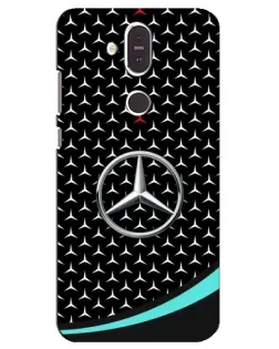 Чехол для Nokia 8.1 (2018) с картинкой «Mercedes — бирюзовый акцент» Чехол для Nokia 8.1 (2018) с картинкой «Mercedes — бирюзовый акцент»
