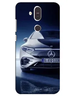 Чехол для Nokia 8.1 (2018) с картинкой «Mercedes EQ — будущее» Чехол для Nokia 8.1 (2018) с картинкой «Mercedes EQ — будущее»
