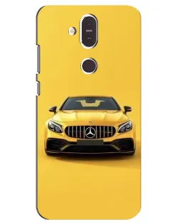 Чехол для Nokia 8.1 (2018) с картинкой «Желтый Mercedes GT» Чехол для Nokia 8.1 (2018) с картинкой «Желтый Mercedes GT»