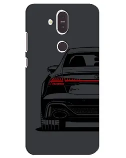 Чехол для Nokia 8.1 (2018) с картинкой «Задняя часть Audi — арт» Чехол для Nokia 8.1 (2018) с картинкой «Задняя часть Audi — арт»