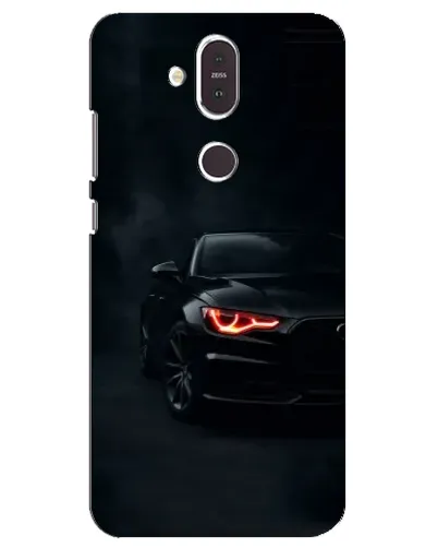 Чехол для Nokia 8.1 (2018) с картинкой «Audi — хищный взгляд»