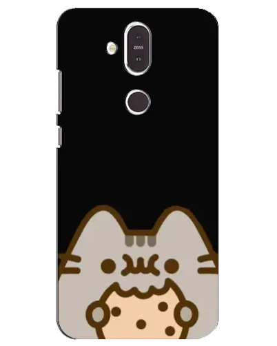Чохол для Nokia 8.1 (2018) з картинкою «Пушин на чорному»