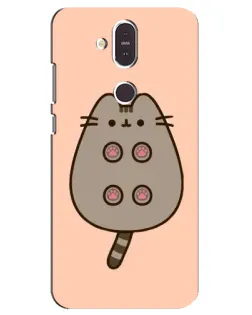 Чохол для Nokia 8.1 (2018) з картинкою «Пушин пузиком догори» Чохол для Nokia 8.1 (2018) з картинкою «Пушин пузиком догори»