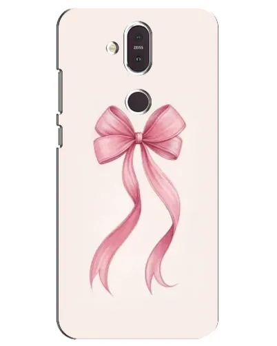 Чехол для Nokia 8.1 (2018) с картинкой «Розовый бант»