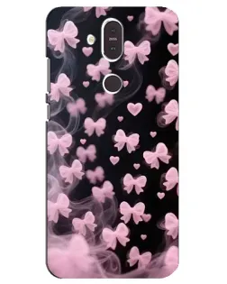Чохол для Nokia 8.1 (2018) з картинкою «Неонове мереживо»