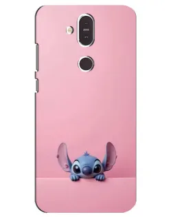 Чехол для Nokia 8.1 (2018) с картинкой «Stitch выглядывает» Чехол для Nokia 8.1 (2018) с картинкой «Stitch выглядывает»
