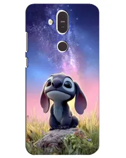 Чехол для Nokia 8.1 (2018) с картинкой «Стич на рассвете» Чехол для Nokia 8.1 (2018) с картинкой «Стич на рассвете»